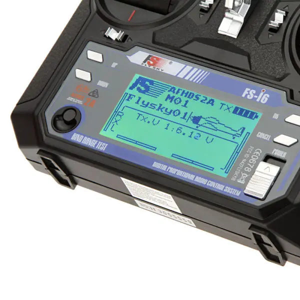 FlySky FS-i6 2.4G 6CH AFHDS RC Radio Transmitter With FS-iA6B Receiver for RC FPV Drone Engineering Vehicle Boat Robot