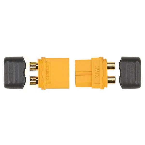Amass XT60+ Plug Connector With Sheath Housing Male & Female 1 Pair For RC Drone Airplane Battery