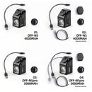 OFFBONDAGE N5 1000LM Wireless Remote Control Bicycle Headlight Type-C Charging IPX4 Waterproof Front Bike Light for MTB Ride Night Riding