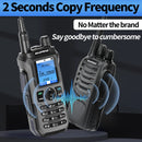 Baofeng UV-21 Pro Two-Way Radio Handheld Walkie Talkie GPS Positioning 5KM Range 999 Channels Outdoor Hiking Communication