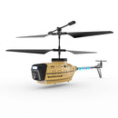 KY202 Black Bee 4CH 6-Axis 4K Dual Camera Air Gesture Obstacle Avoidance Intelligent Hover RC Helicopter RTF