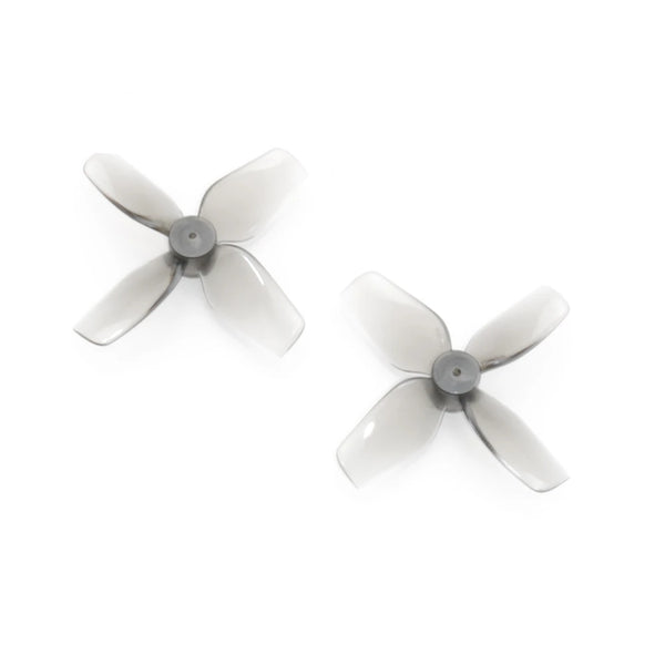 2 Pairs HQProp Micro Whoop Prop 40mmx4 40mm 4-Blade Propeller 1.0mm Shaft for TinyWhoop RC Drone FPV Racing