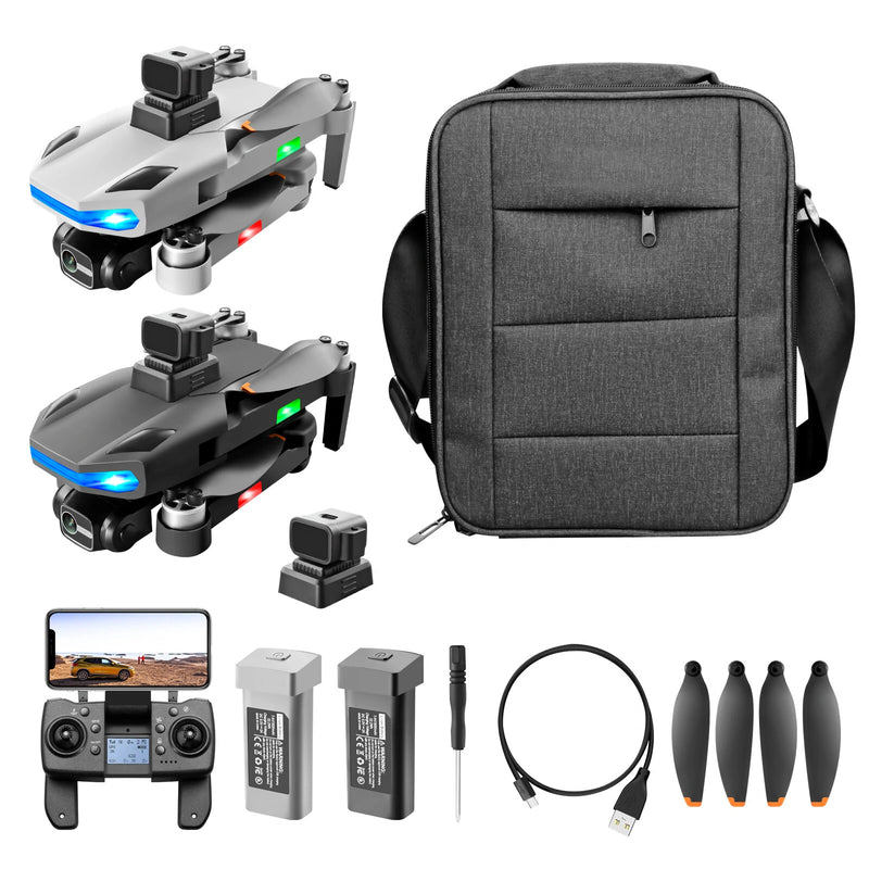YLR/C S135 GPS 5G WiFi FPV with 8K HD ESC Dual Camera 3-Axis EIS Gimbal 360 Obstacle Avoidance Brushless Foldable RC Drone Quadcopter RTF