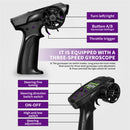 HBX 2198 RTR 1/43 2.4G 4WD Mini RC Car Gyro Race LED Light Full Proportional Remote Control High-Speed Motor On-Road Racing Micro Vehicle Model Boys Gifts Toys