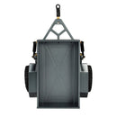 Aluminum RC Rock Crawler Trailer CNC Machined Utility Simulation Parts with Ball Head Hitch Compatible for 1/18 TRX4M SCX24 Redcat Car Vehicles Models Spare Accessories