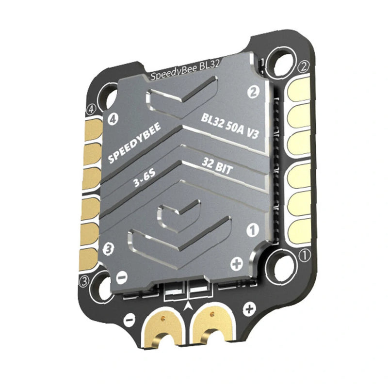 30.5x30.5mm SpeedyBee F7 V3 BL32 50A Stack OSD Flight Controller w/ 5V 9V BEC 50A 4in1 Brushless ESC 3-6S for Master 5 V2 FPV Racing Drone