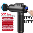 Konka A2 Massage Gun 8 Message Heads 99 Adjustable Gears Fascia Gun Brushed Motor 1500mAh Battery