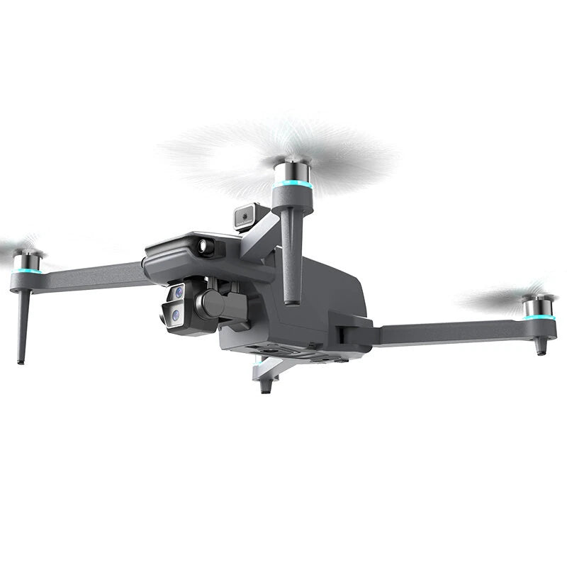 ZLL Beast SG603 PRO GPS 5G WiFi FPV with 4.5inch Touchable LCD Screen Controller Voice Broadcast 720P HD Dual Camera Servo Gimbal 360 Obstacle Avoidance One-Key Airdrop Brushless Foldable RC Drone Quadcopter RTF