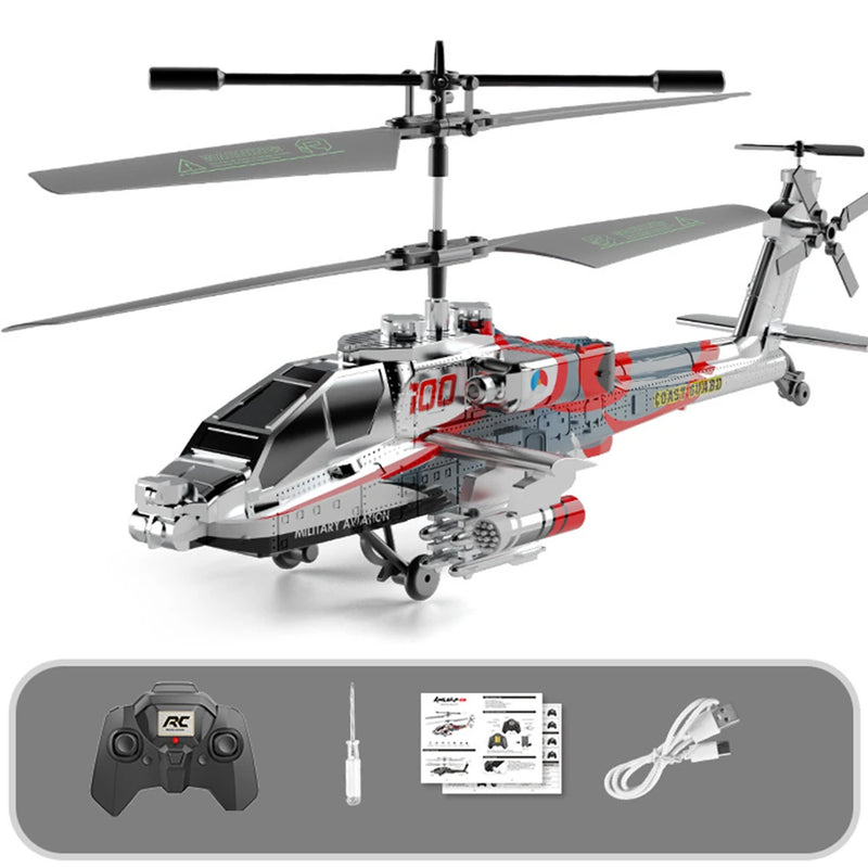 XK1 2.4G 3.5CH Altitude Holde Apache RC Helicopter RTF