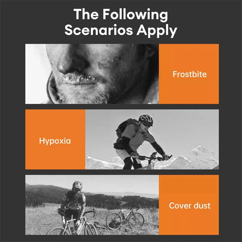 Breathable Helmet Liner Balaclava Full Face Mask Headgear Windproof Sunscreen Motorbike Cycling Mask Motorcycle Accessories