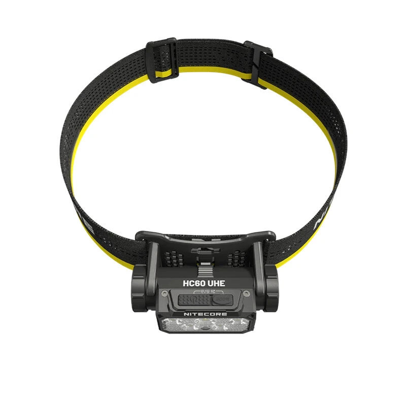 NITECORE HC60 UHE Headlights USB-C Rechargeable 1600Lumens 6 x NiteLab UHE LEDs Headlamp Built-in 4000mAh Battery Headlamp