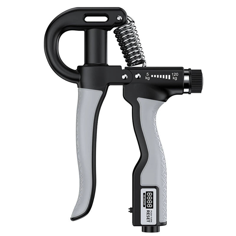 KALOAD 5-120Kg Handgrip Gym Fitness Hand Grip Strengthener Men Adjustable Finger Heavy Exerciser Strength for Muscle Recovery Hand Gripper Trainer Forearm Strengthener