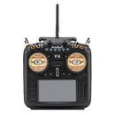 HelloRadioSky V16R MAX R9 Built-in 1W ELRS 4-in-1 CNC RDC90 Metal Gimbal Radio Transmitter Mode 2 with 4.3" Touch Screen for FPV Racing Drone