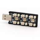 1S 6CH USB Charger 3.7V/4.2V 3.8V/4.35V Charging Hub Board PH1.25 Ph2.0 Adapter for RC Drone Quadcopter Lipo LIHV Battery