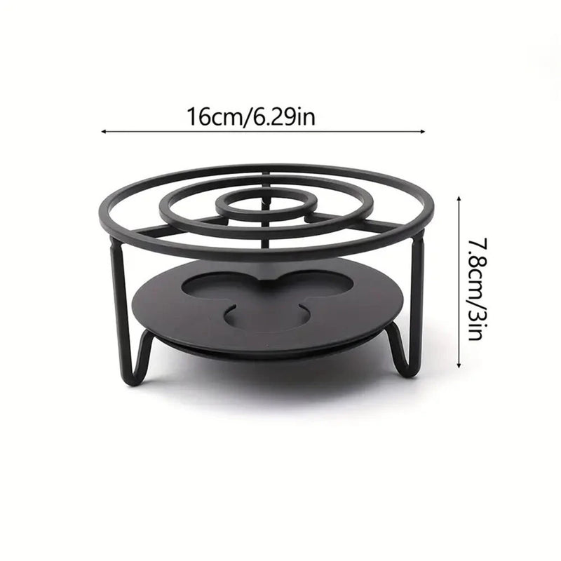 IPRee Candle Heating Tea Warmer Household Thickened Teapot Heating Base Outdoor Portable Tea Stove New Metal Tea Ceremony Accessories