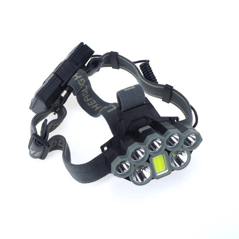 BIKIGHT LED Rechargeable Headlamp Super Bright LED 6 Modes Waterproof Lightweight Headlamp for Camping Outdoor Sports