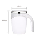Magnetic Automatic Self Stirring Cup Stainless Steel Temperature Difference Coffee Mixing Cup Smart Blender Thermal Cup