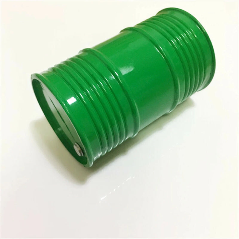 1PC Oil/Gas Drum Tank Container for 1/10 CC01 SCX10 TAMIYA RC4WD Rock Crawler RC Car Parts