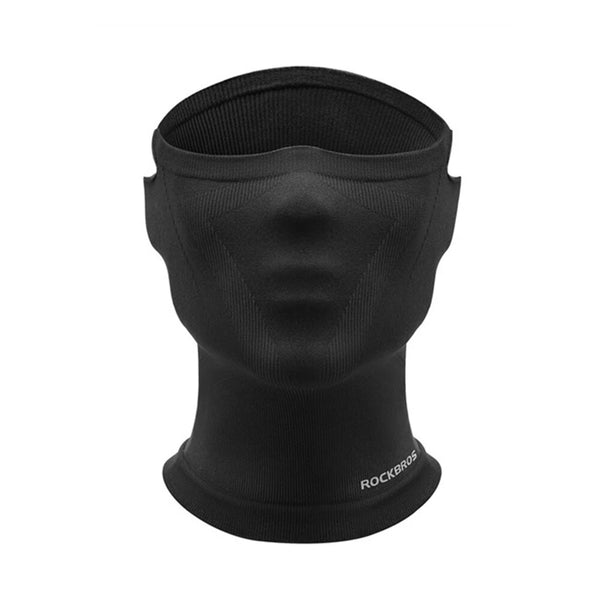 ROCKBROS Ear-hook Cycling Face Masks Lightweight High Elastic Breathable Warm Windproof Neck Scarf Sunscreen Mask Face Cover for Outdoor Sports