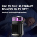 2 In 1 Multifunctional Desktop Humidifier Heater with Colorful Night Light Fast Heating Household Electric Heater for Home Bedroom Office