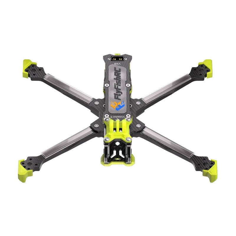 FlyFishRC Volador II VX6 / VD6 V2 T700 Carbon Fiber 6 Inch Deadcat Freestyle Frame Kit Support DJI O3 Air Unit for RC Drone FPV Racing