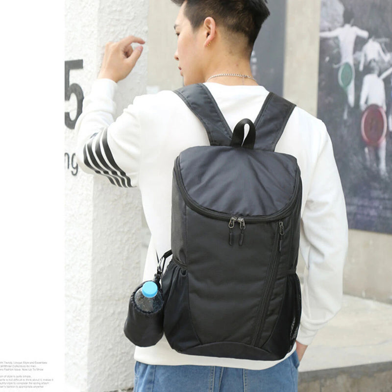 IPRee 20L Day Pack Portable Foldable Backpack Folding Mountaineering Bag Ultralight Outdoor Cycling Rucksack Travel Hiking Knapsack