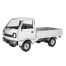 WPL D12 1/10 2.4G 2WD Military Truck Crawler Off Road RC Car Vehicle Models Toy Several Battery