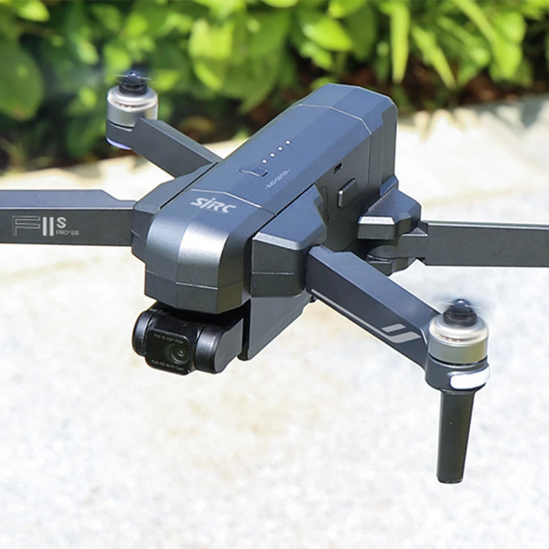 SJRC F11S 4K PRO+ GPS 6KM 5G Repeater USB Digital FPV with 4K HD EIS Camera 2-Axis Self-stabilizing Gimbal Brushless Foldable RC Drone Quadcopter RTF