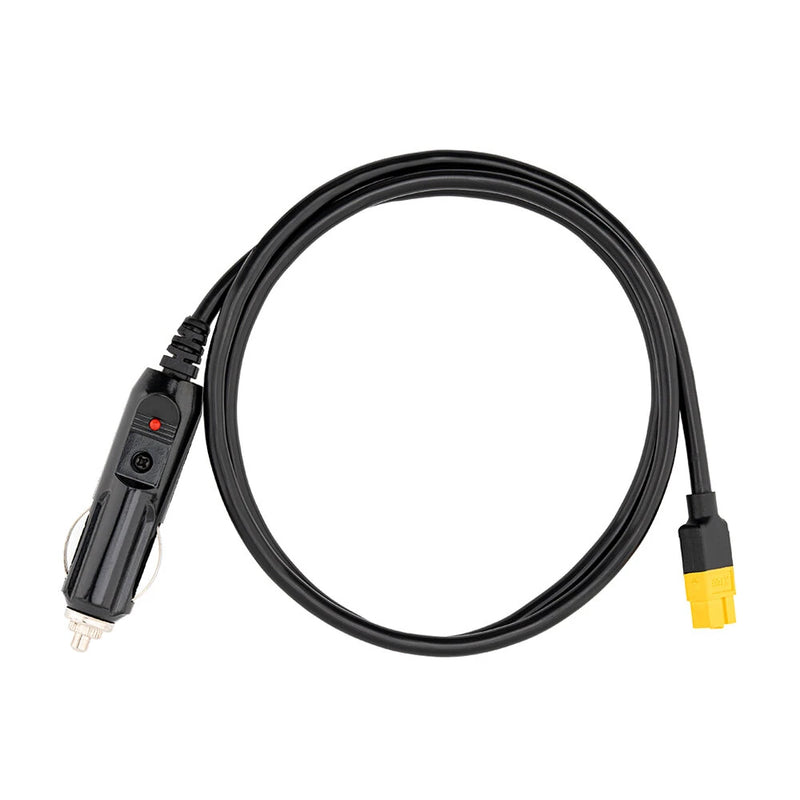 Toolkitrc XT60 Female to 12V Car USB Charging Connector 100cm Charger Adapter Cable for RC Cars Vehicles Models Parts