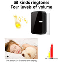 1-to-1 Wireless Music Doorbell IP44 Waterproof 200 Meters Long Range Remote 38 Music Easy Installation Smart Home Battery Operated Door Bell EU Plug Pager