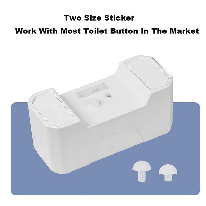 Toilet Flush Button Plastic Toilet Flush Button Toilet Smart Sensor Flusher ExternalInfrared Flush Smart Toilet Flushing Sensor