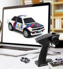 HSP YDT64E RTR 1/64 2.4G RWD Drift Sports RC Car Full Proportional LED Light Desktp Pocket Mini Racing Remote Control  Competition Vehicles Models Children's Toy Gift