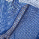 INCERUN Mens Numeric Print Sheer Mesh T-Shirt Solid Color Crew Neck Tshirts Fashion Matching Streatwear for Male Plus Size S-5XL