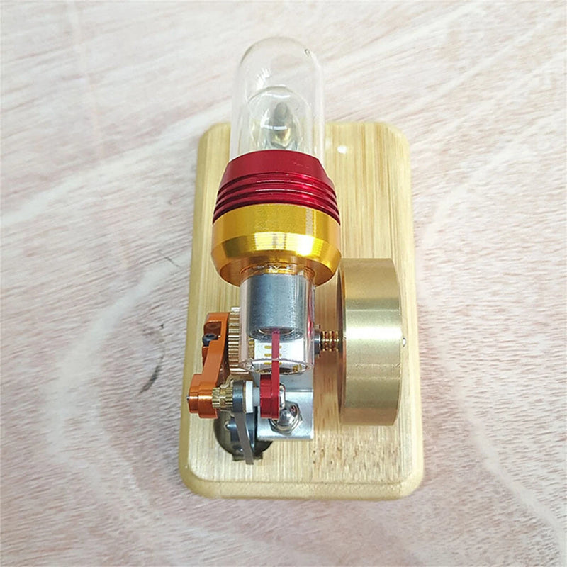 SH-010 Freestyle Piston Stirling Engine Model Science Technology Puzzle Novelty Toys