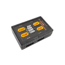 P4 1-6S XT60 Plug Parallel Charging Board Support 20A Input and 4 Output Channels with Fuse Protection