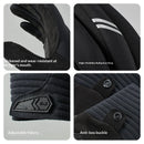 Golovejoy Winter Cycling Gloves for Men Women Outdoor Sports Windproof Waterproof Fleece Warm Non-slip Shock Absorption Bike Gloves