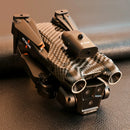 XKJ K9MAX Three Camera WiFi FPV with 4K 3 Lens Electric Adjustment 360 Obstacle Avoidance Optical Flow Positioning Foldable RC Drone Quadcopter RTF