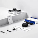 Acasis M001 11-in-1 USB-C Docking Station with Dual M.2 NVMe SSD Slot / 10Gbps USB-A*4 / PD30W / 4K60Hz HD / SD/TF 3.0 Multiports Hubs Adapter for Mac Mini M4/M4 Pro With Cooling Fan