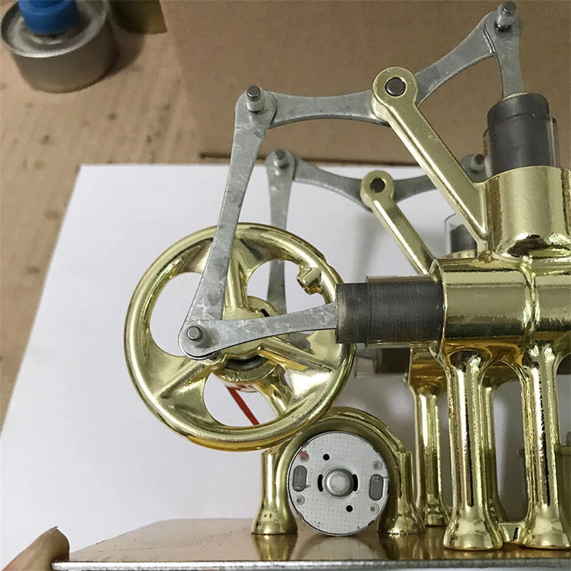 Stirling Engine Model Kit Steam Power Physics Popular Science Small Production Invention Experiment Education Teaching Tool