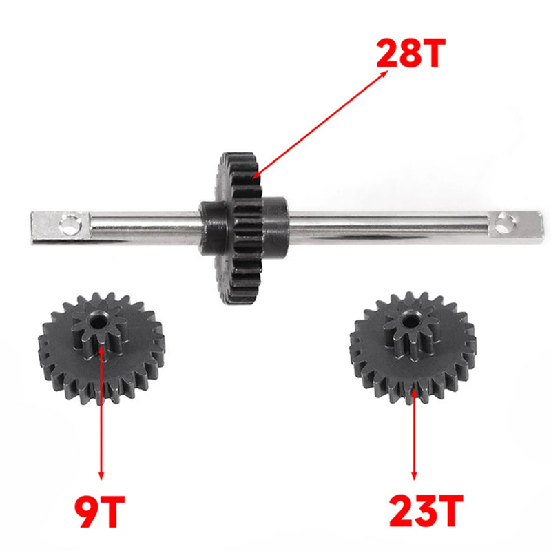 Transmission Metal Gear Upgrade Parts For MN168 MN82 MN78 MN99s V2 LC79 RC Car Parts