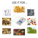 Portable Mini Pocket Electronic Kitchen Scale Digital Pocket Scale 500g Capacity High Precision Balance of 0.01g/0.1g Mini Electronic Grams Reloading Weight Scale Food Scale