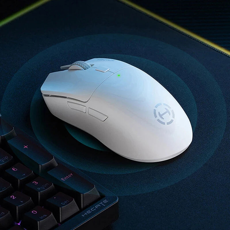 HECATEG3Mpro Gaming Mouse Tri-mode PAW3395 26000DPI Office Esports Double Microswitch Gamer Mice 63 Lightweight