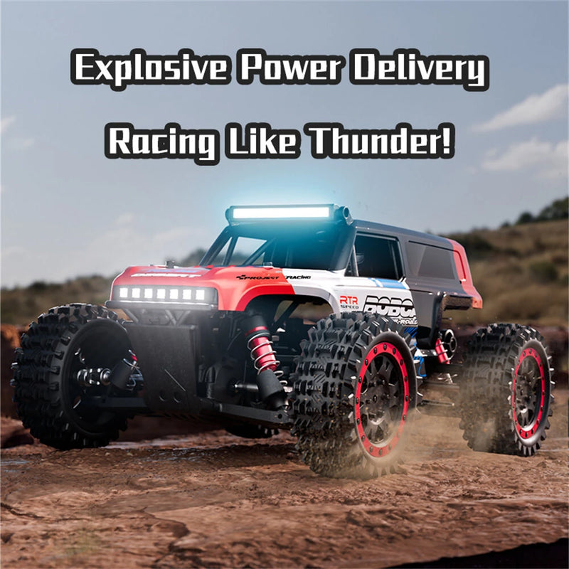 Funsky BOCAT S912 PRO RTR 1/16 2.4G 4WD 55km/h Brushless RC Car Short Course Off-Road Rally High Speed Racer Truck LED Light Vehicles Models Metal Differential Drive Shaft Toys