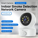 Vstarcam CS49LM 3MP HD Smart Indoor Network Security Camera with Smoke Gas Detector PTZ Color Night Vision Human Tracking Two Way Audio Wireless WiFi Camera