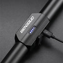 BENGGUO BG-0797 400LM Bicycle Headlight Handlebar Extension Bracket with Phone Holder Type-C Charging Waterproof Bike Mount  (No Batteries)