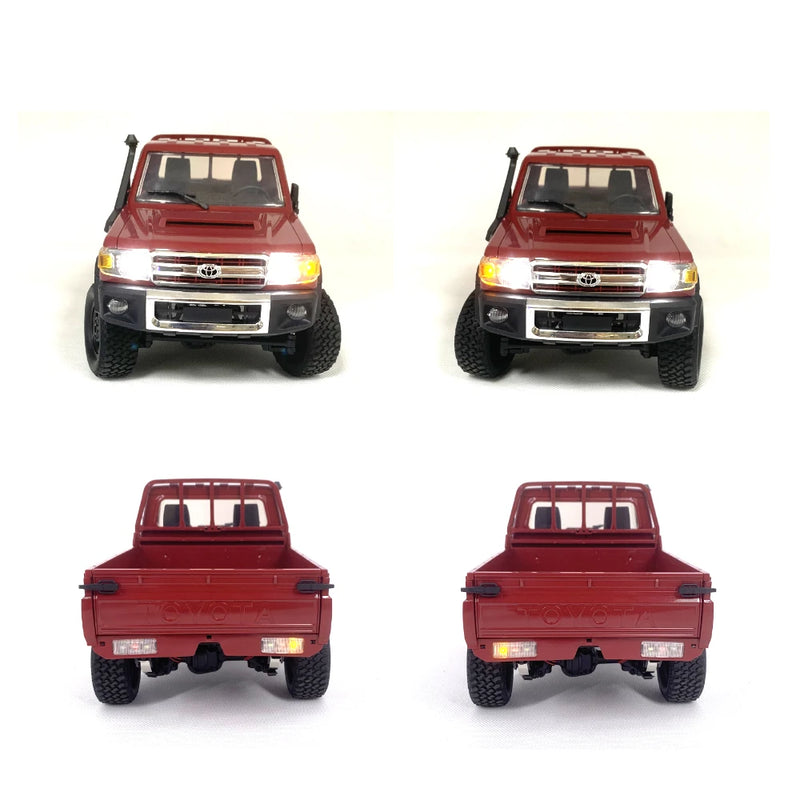 MNRC MN82 82A-02 Upgraded LED Light Group Set for TOYOTA Land Cruiser LC79 1/12 RC Cars Vehicles Models Spare Parts