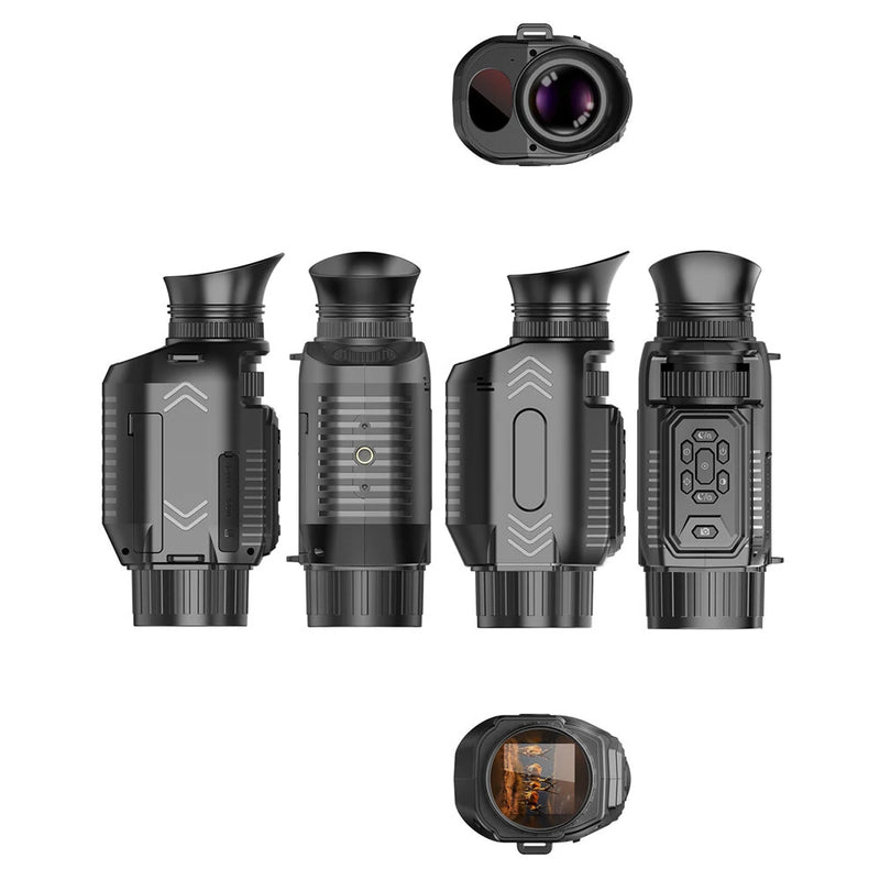 IPRee D15 1080P Monocular Infrared Night Vision Device Day Night Use Photo Video 28X Digital For Hunting,Camping Use