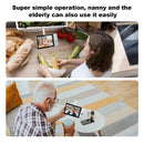 SriHome DH050-DH002-SH064 8MP 4K UHD Baby Monitor Kit with 5-inch Touch Screen WiFi Crying Detection Human Tracking Alarm 2-Way Audio 5200mAh Home Doorbell Baby Camera Doorbell Kit