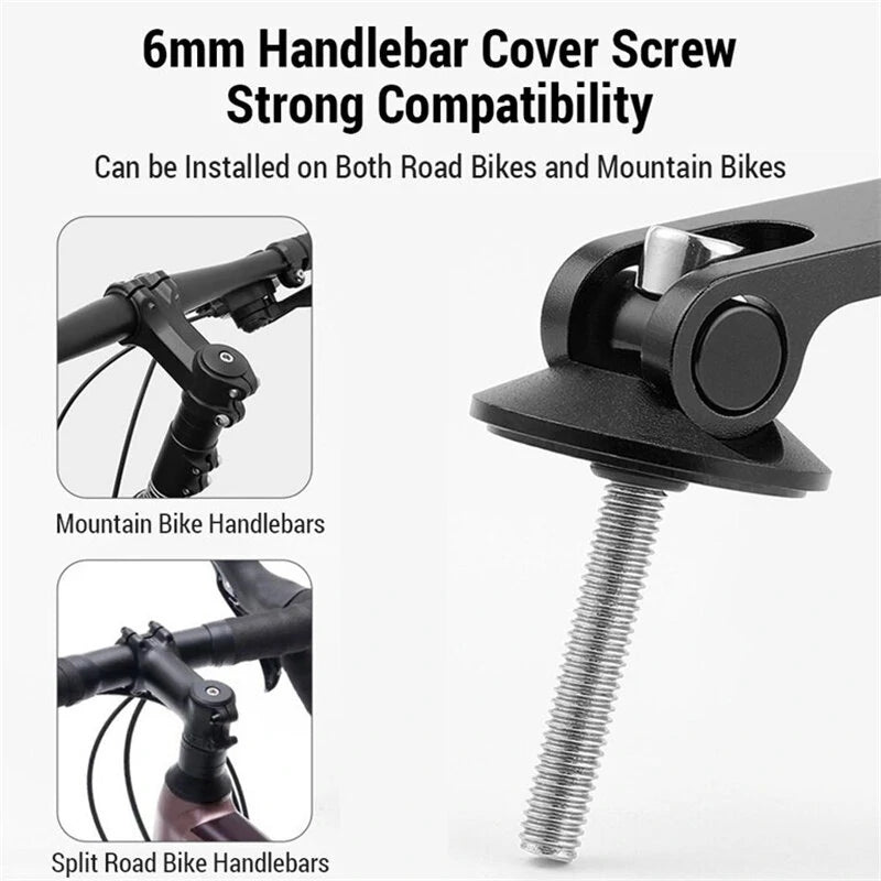 BENGGUO Four-Claw Bike Holder 360 Adjustable Shockproof Anti-fall Aluminum Alloy Handlebar Holder with Rubber Gasket for Motorcycle Bicycle Scooter Bracket