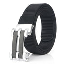 TUSHI 125cm Tactical Nylon Belt Adjustable Wear-resistant Lightweight Waist Belt Buckle Belt Casual Sports Belts for Outdoor